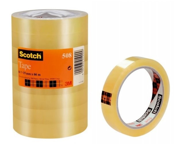 Scotch Rotolo Nastro Biadesivo Bianco Nastri Adesivi - Wireshop