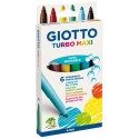 Giotto Turbo Maxi Multicolore 6 pezzoi 453000