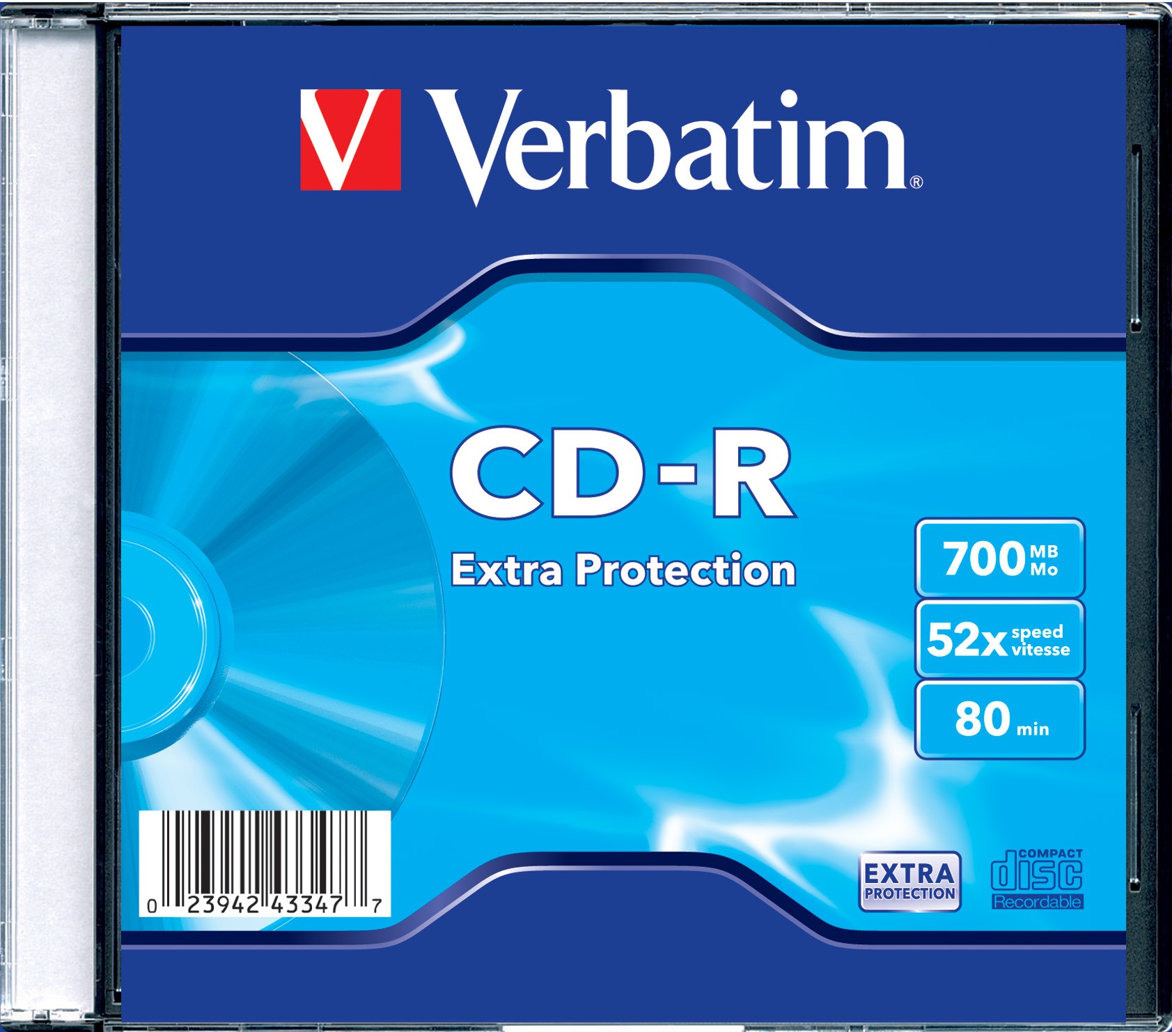 Verbatim CD-R Extra Protection 700 MB 25 pz CD Vergini - Wireshop