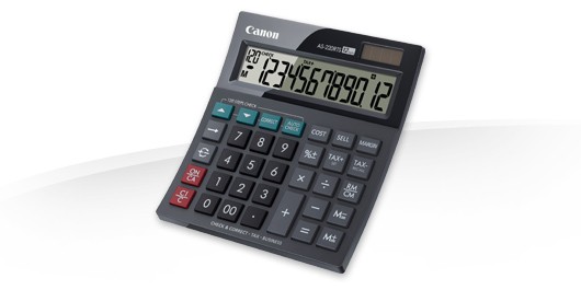 Canon 2497B001 - Canon MP1411-LTSC calcolatrice Desktop Calcolatrice con  stampa Argento