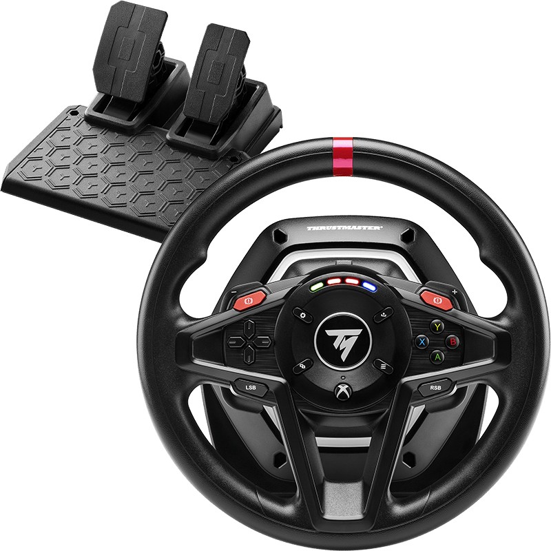 Thrustmaster T150 Force Feedback Nero, Blu USB Sterzo + Pedali PC, PlayStation  4, Playstation 3 (4160628)